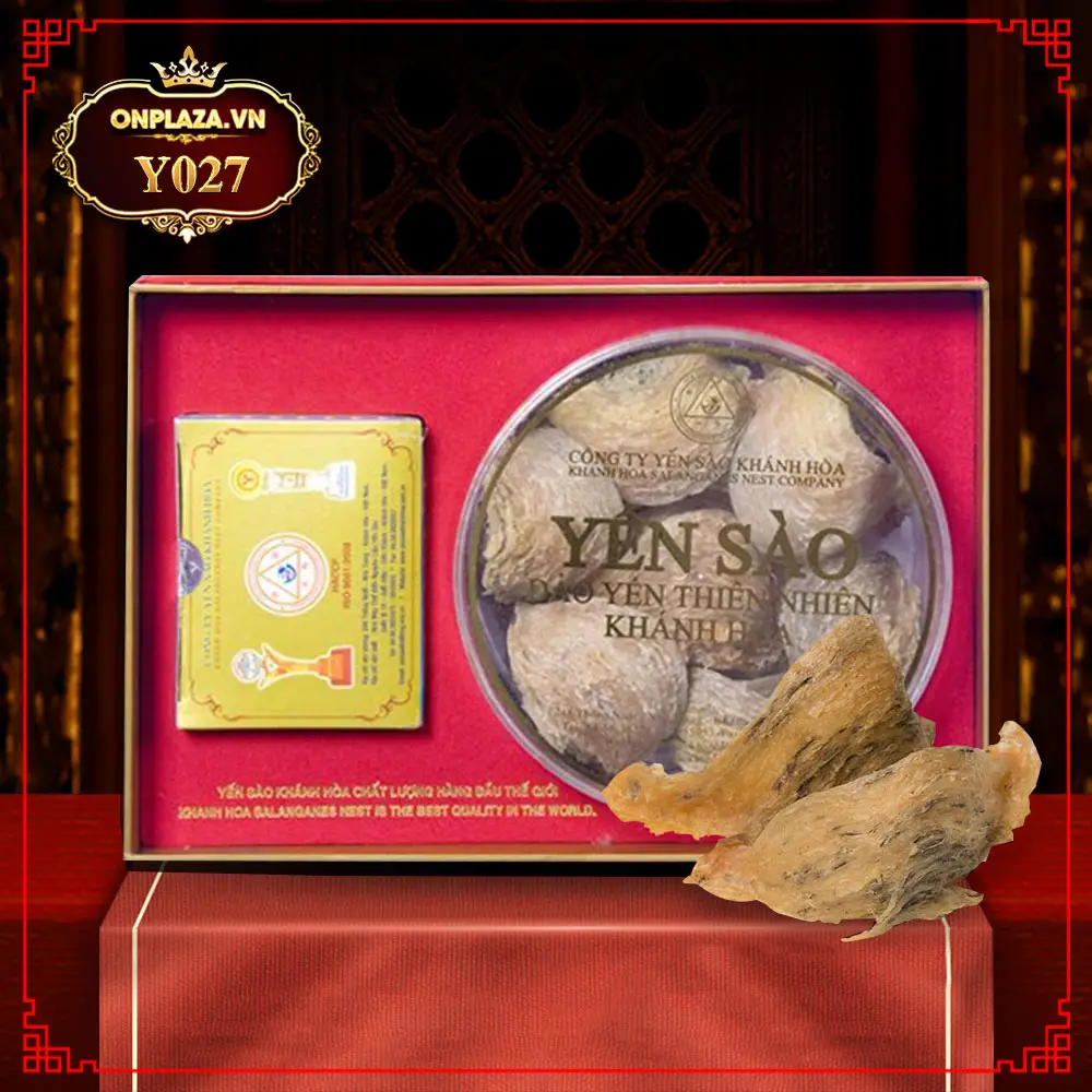 Tổ Yến Hồng Khánh Hoà 50g (027) Nguyên Chiếc