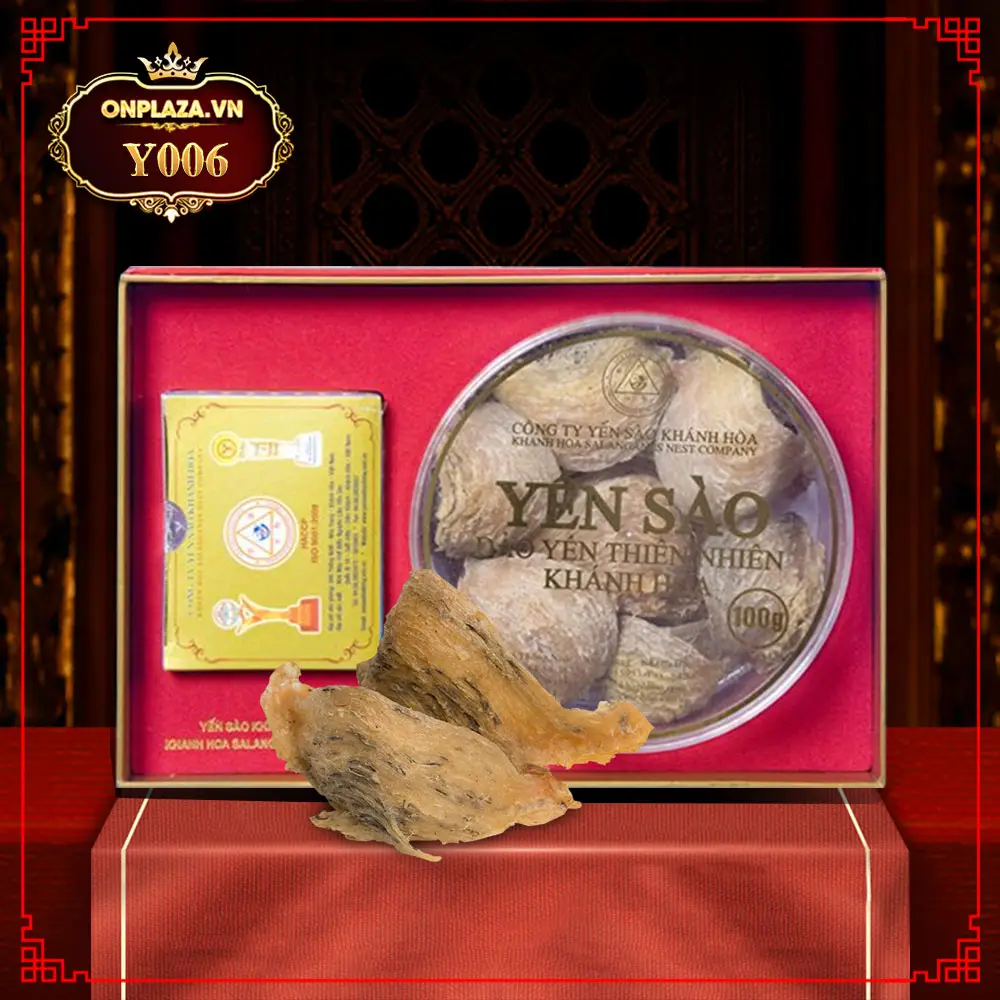 Tổ Yến Hồng Sơ Chế 100g(026) Khánh Hòa Y006