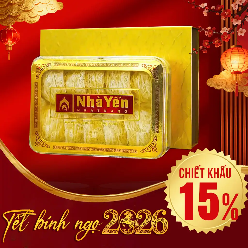 Yến Trắng Tinh Chế Thượng Hạng 1 Hộp 100g
