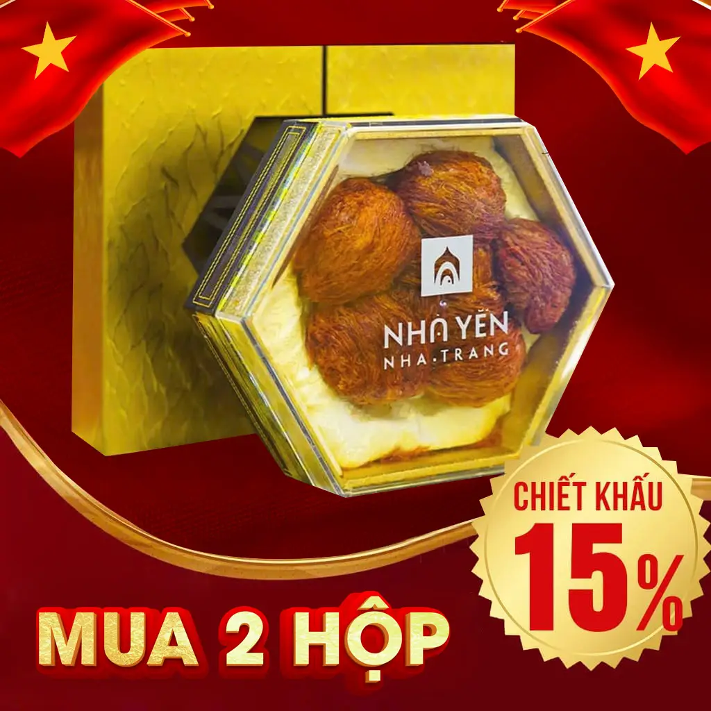 Yến Huyết Tinh Chế Khánh Hòa Thượng Hạng Hộp 100g